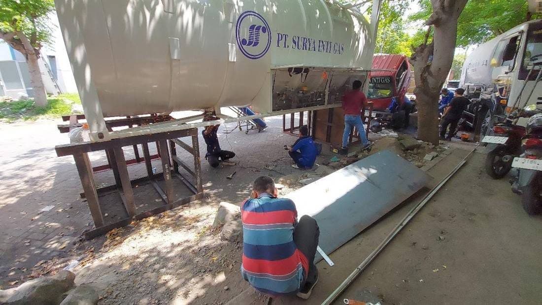 Repair & Modifikasi New ISO Tank — dokumentasi 4